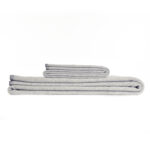 Silver Grey Fleece Throw
