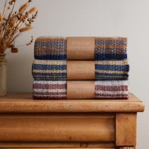 Recycled Wool Blankets/Throws -Eco friendly