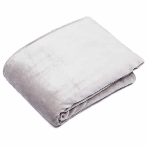 Cosy Silver Reversible Throw