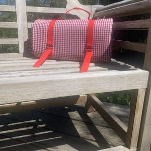 Picnic Blanket - Red Gingham