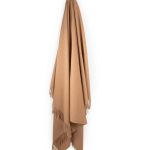 Beige Lambswool Throw